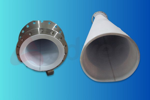 Advect Process Systems' PTFE Lined Dip Pipes for Corrosive Fluids